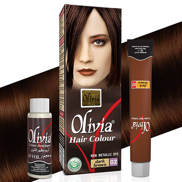 OLIVIA HAIR COLOR DARK BROWN 02