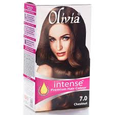 OLIVIA INTENSE HAIR COLOR CHESTNUT #7.0