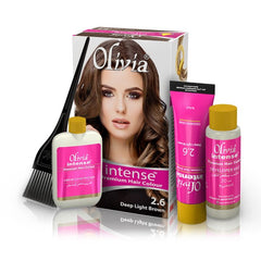 OLIVIA INTENSE HAIR COLOR DEEP LIGHT BROWN 2.6