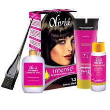 OLIVIA INTENSE HAIR COLOR INTENSE BLACK 1.2