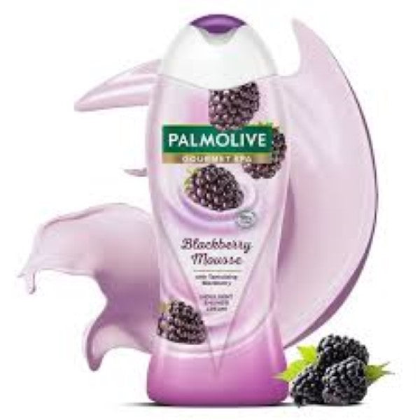 PALMOLIVE GOURMET SPA BLACKBERRY MOUSSE SHOWER GEL 500ML