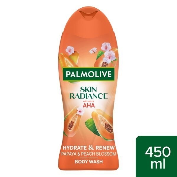PALMOLIVE PAPAYA&PEACH BODY WASH 450ML