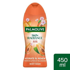 PALMOLIVE PAPAYA&PEACH BODY WASH 450ML