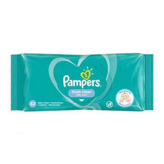 PAMPERS FRESH CLEAN BABY WIPES 52PCS