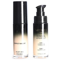 PARTY QUEEN CONCEAL+PERFECT IVORY 01 FOUNDATION 30ML