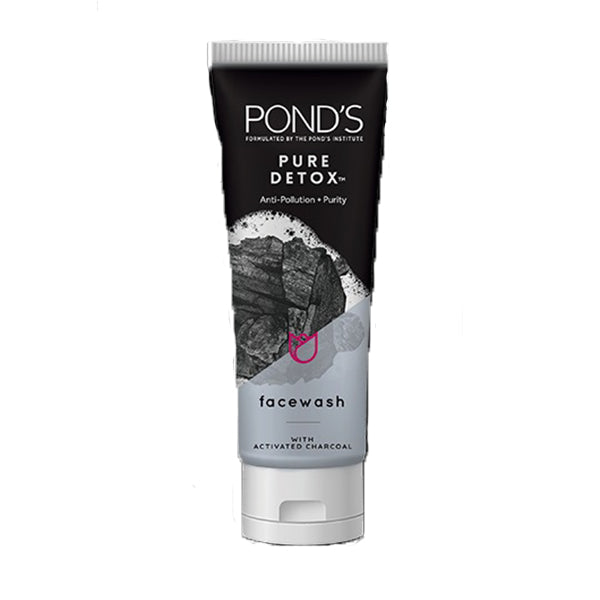 PONDS ACTIVATED CHARCOAL FACIAL FOAM FACEWASH 90G