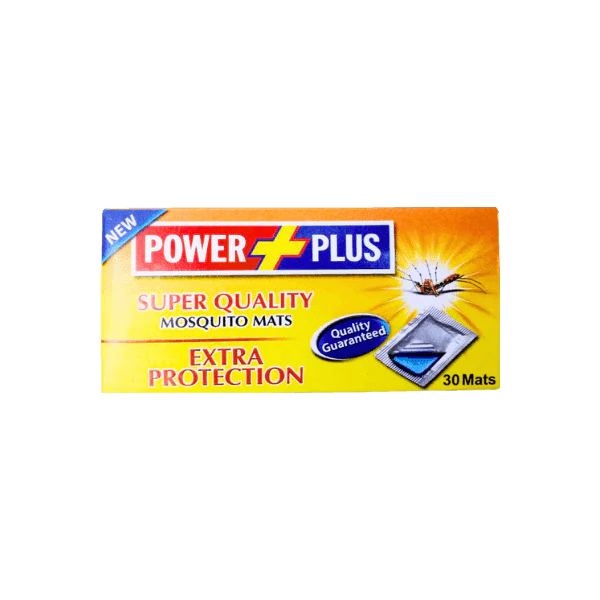 POWER PLUS MOSQUITO MATS 30PCS