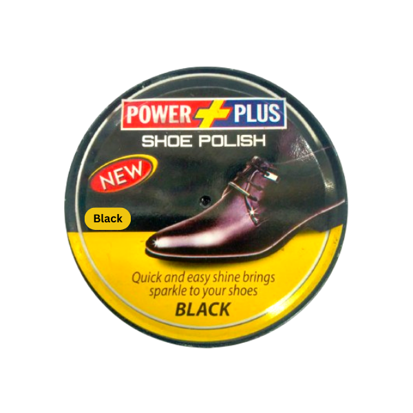 POWER PLUS SHOE POLISH BLACK 20ML