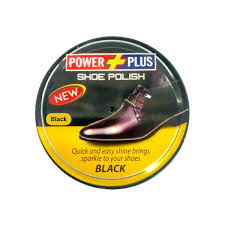 POWER PLUS SHOE POLISH BLACK 44ML