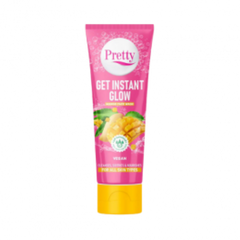 PRETTY GET INSTANT GLOW VEGAN FACEWASH 100G