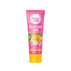 PRETTY GET INSTANT GLOW VEGAN FACEWASH 50G
