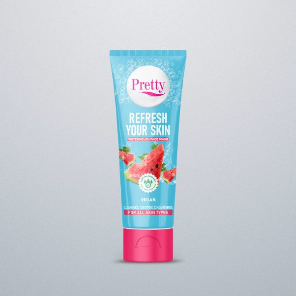 PRETTY REFRESH YOUR SKIN VEGAN FACE WASH 100G