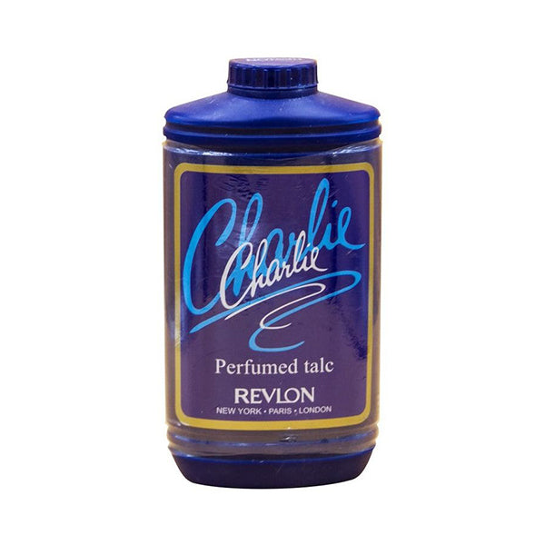 REVLON CHARLIE BLUE PERFUMED TALC POWDER LARGE