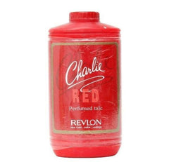 REVLON CHARLIE RED PERFUMED TALC POWDER LARGE