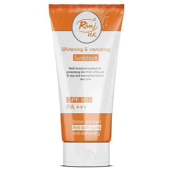 RIVAJ WHITENING& VANISHING SUNBLOCK 40ML