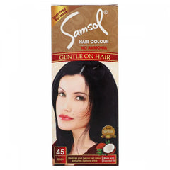 SAMSOL HAIR COLOR BLACK 45