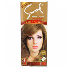 SAMSOL HAIR COLOR LIGHT BROWN 39