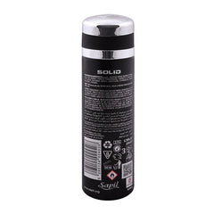 SAPIL BODY SPRAY SOLID BLACK 200ML