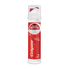 COLGATE MAX WHITE LUMINOUS PUMP PASTE 100ML
