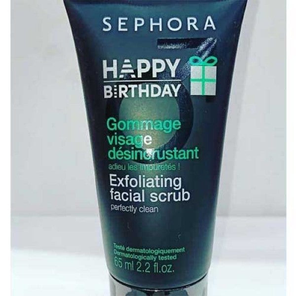 SEPHORA HAPPY BIRTHDAY EXFOLIATING FACIAL SCRUB 65ML