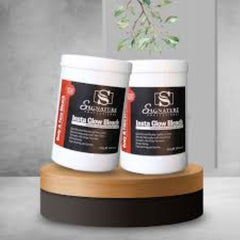 SIGNATURE INSTA GLOW BODY&FACE BLEACH POWDER 500G