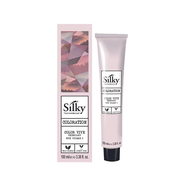 SILKY COLORATION HAIR COLOR 100ML #8.0