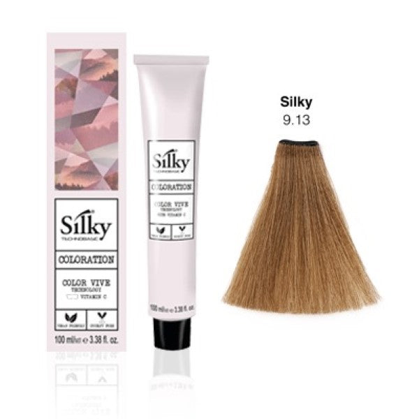 SILKY COLORATION HAIR COLOR 100ML #9.13