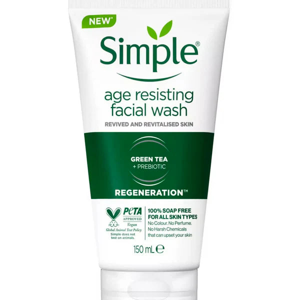 SIMPLE AGE RESISTING FACIAL WASH 150ML