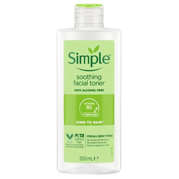 SIMPLE SOOTHING FACIAL TONER 200ML