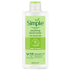 SIMPLE SOOTHING FACIAL TONER 200ML
