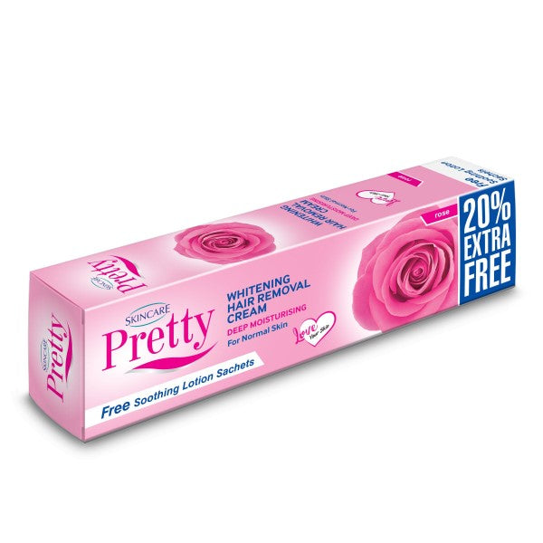 SKINCARE PRETTY HAIR REMOVAL ROSE CREAM FOR NORMAL SKIN 125ML