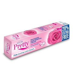 SKINCARE PRETTY HAIR REMOVAL ROSE CREAM FOR NORMAL SKIN 125ML
