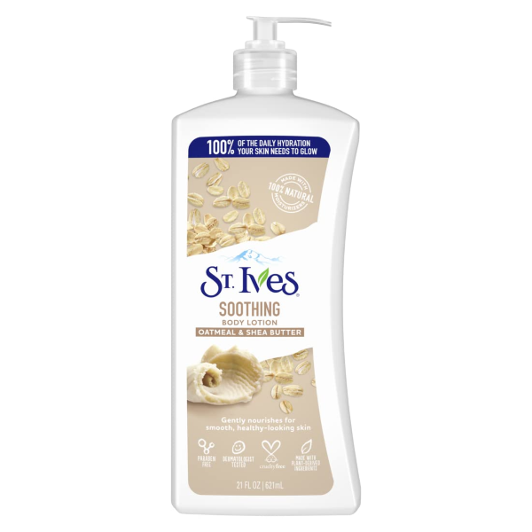 STIVES SOOTHING BODY LOTION OATMEAT 621ML