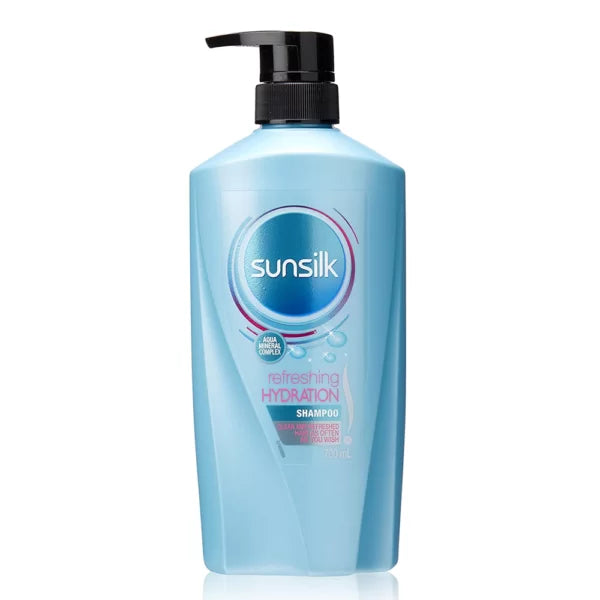 SUNSILK REFRESHING HYDRATION SHAMPOO 700ML