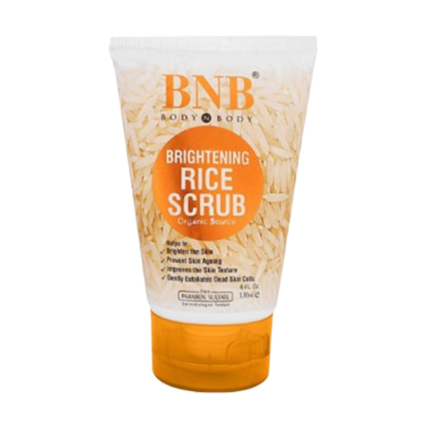 BNB BRIGHTENING RICE SCRUB 120ML