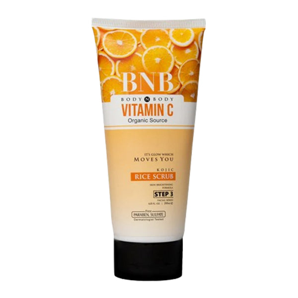 BNB VITAMIN C RICE SCRUB STEP-3 200ML