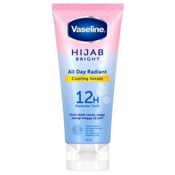 VASELINE HIJAB BRIGHT ALL DAY RADIANT COOLING SERUM 180ML