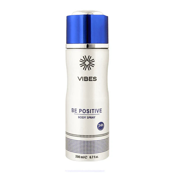 VIBES BE POSITIVE BODY SPRAY 200ML
