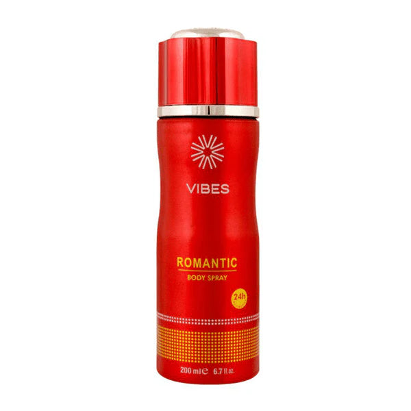 VIBES ROMANTIC BODY SPRAY 200ML