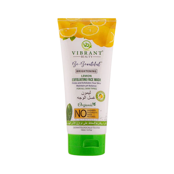 VIBRANT BEAUTY FACEWASH LEMON 150ML