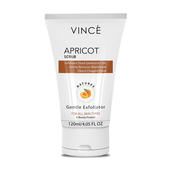 VINCE APRICORT SCRUB GENTLE EXFOLIATOR 120ML