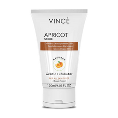 VINCE APRICORT SCRUB GENTLE EXFOLIATOR 120ML
