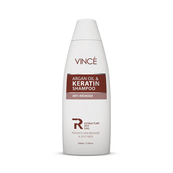 VINCE ARGAN OIL & KERATIN SHAMPOO 230ML