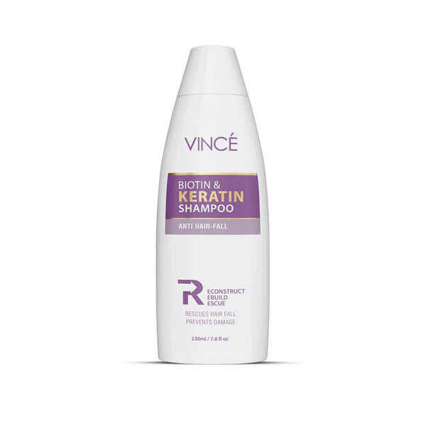 VINCE BIOTIN & KERATIN SHAMPOO 230ML