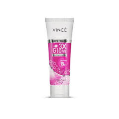 VINCE DAILY BRIGHTENING 3X GLOW FACEWASH 75ML