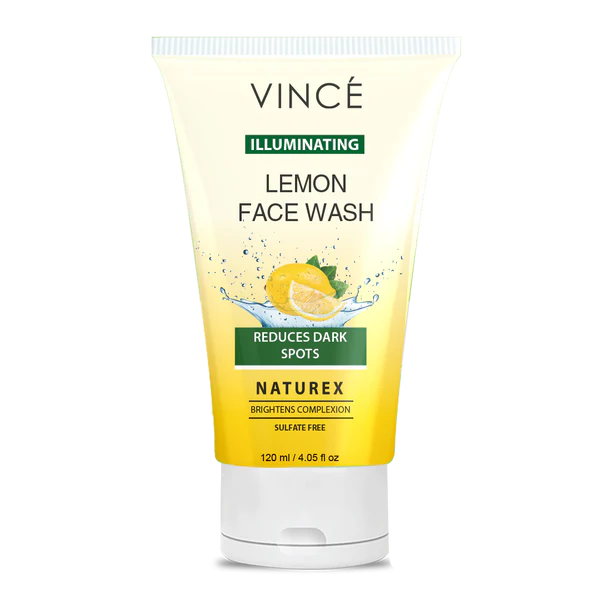 VINCE ILLUMINATING LEMON FACEWASH 120ML
