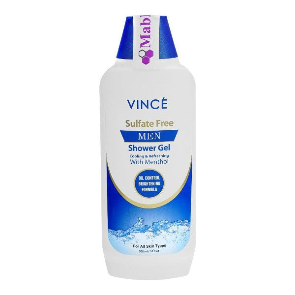 VINCE MEN SULFATE FREE WITH MENTHOL SHOWER GEL 300ML