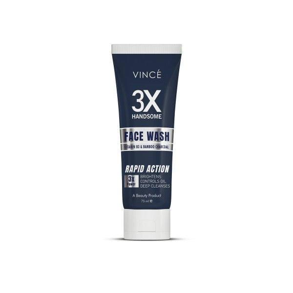 VINCE RAPID ACTION 3X HANDSOME FACEWASH 75ML