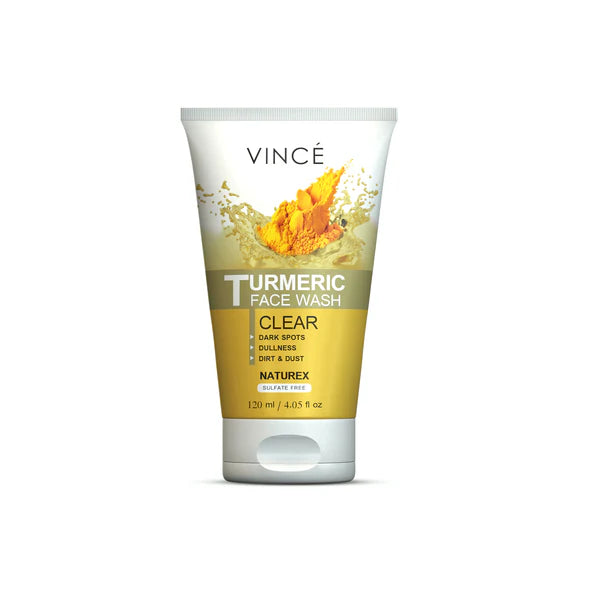 VINCE TURMERIC CLEAR FACEWAH 120ML