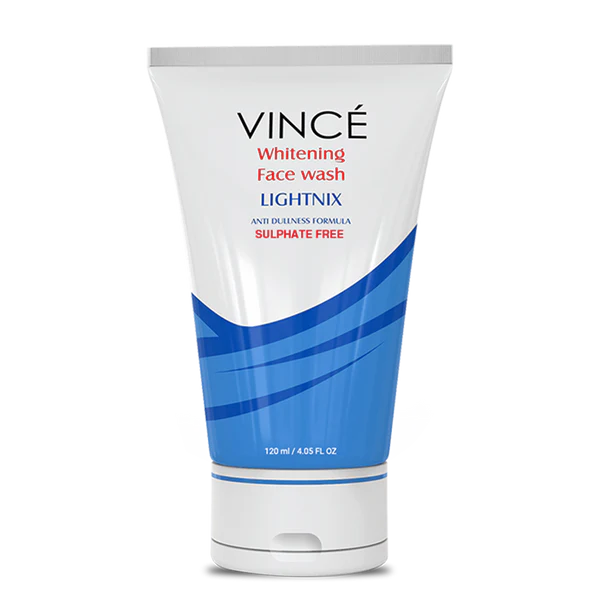 VINCE WHITENING FACEWASH LIGHTNIX 120ML